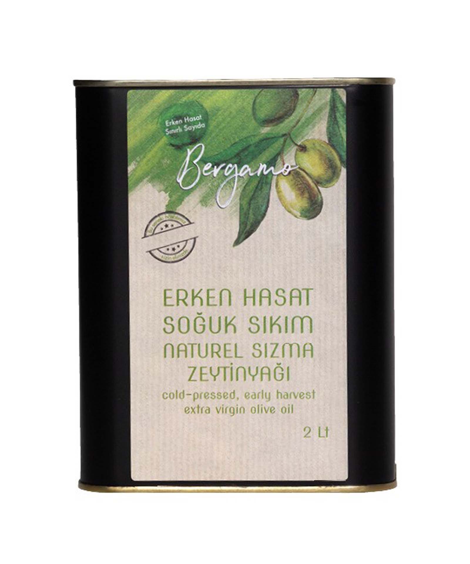 2 lt Erken Hasat Soğuk Sıkım Zeytinyağı 1 Bergamo 2lt soğuk sıkım zeytinyağı