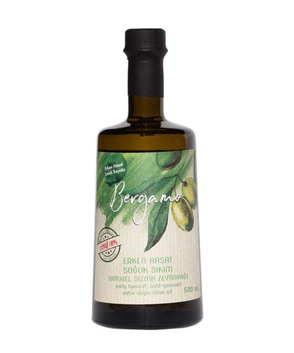 Bergamo 500ml soğuk sıkım zeytinyağı